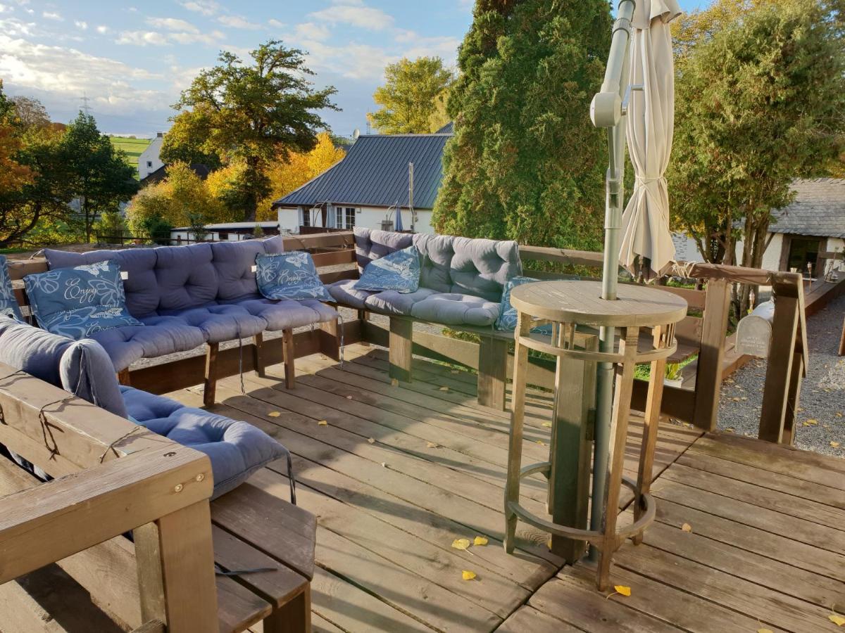 Schoene Wohnung Kleiner Onkel Auf Idyllischem Reiterhof Nahe Burg Eltz Munstermaifeld Bagian luar foto